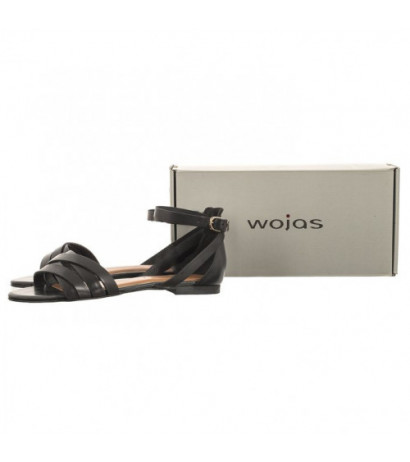 Wojas Czarne 76015-51 (WO154-a) sandalai