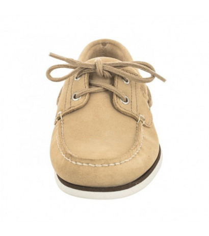 Timberland Classic Boat Boat Shoe Light Beige Suede 0A5QRR DQ9 (TI121-a) batai
