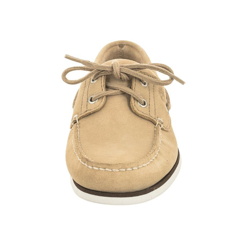 Timberland Classic Boat Boat Shoe Light Beige Suede 0A5QRR DQ9 (TI121-a) batai