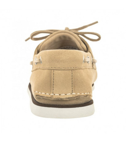 Timberland Classic Boat Boat Shoe Light Beige Suede 0A5QRR DQ9 (TI121-a) batai