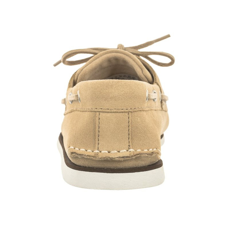 Timberland Classic Boat Boat Shoe Light Beige Suede 0A5QRR DQ9 (TI121-a) batai