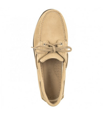 Timberland Classic Boat Boat Shoe Light Beige Suede 0A5QRR DQ9 (TI121-a) batai