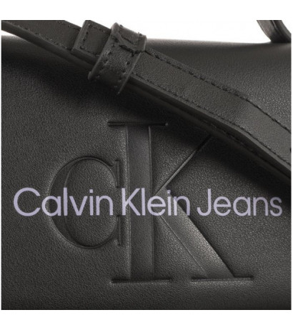 Calvin Klein Sculpted Boxy Flap Cb20 Mono Fashion Black K60K610829 0GJ (CK298-a) rankinė