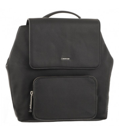 Calvin Klein CK Must Campus Backpack W/Flap Black K60K610742 BAX (CK293-a) kuprinė