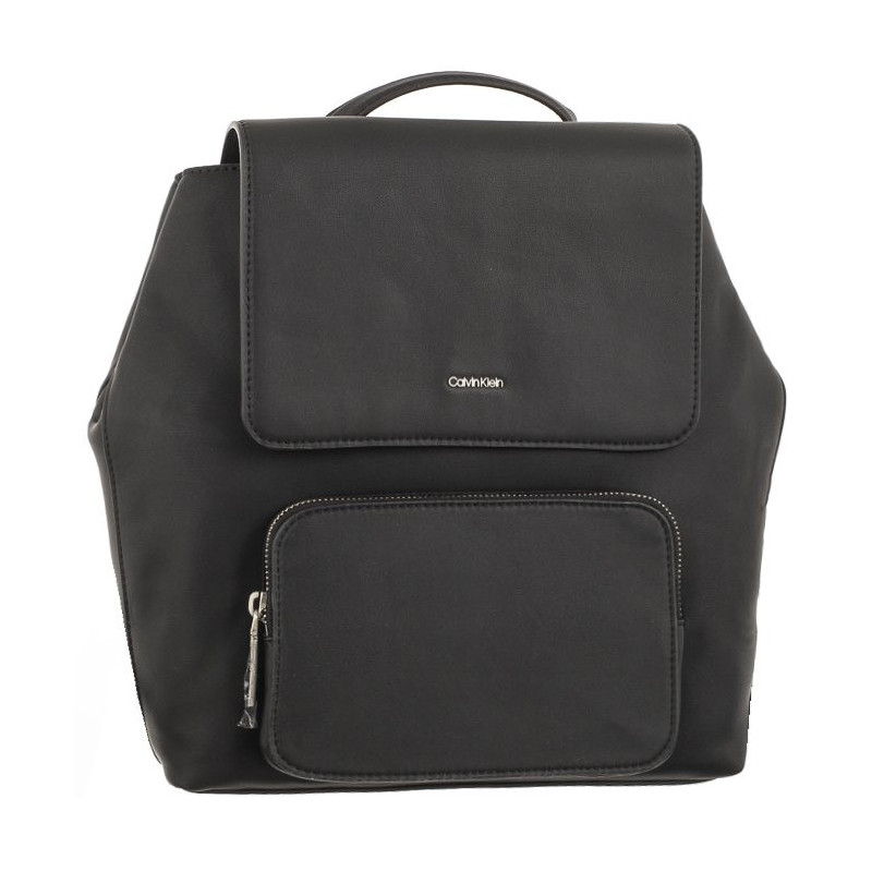 Calvin Klein CK Must Campus Backpack W/Flap Black K60K610742 BAX (CK293-a) kuprinė