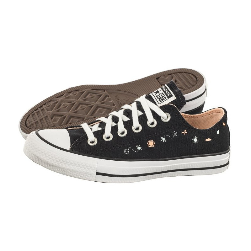 Converse CTAS Ox Black/Cheeky Coral/White A03520C (CO624-a) bateliai