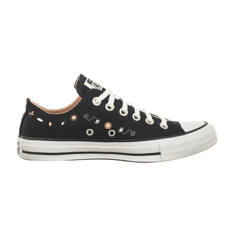 Converse CTAS Ox Black/Cheeky Coral/White A03520C (CO624-a) bateliai