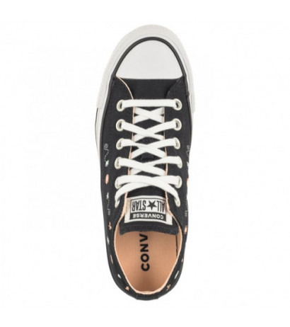 Converse CTAS Ox Black/Cheeky Coral/White A03520C (CO624-a) bateliai