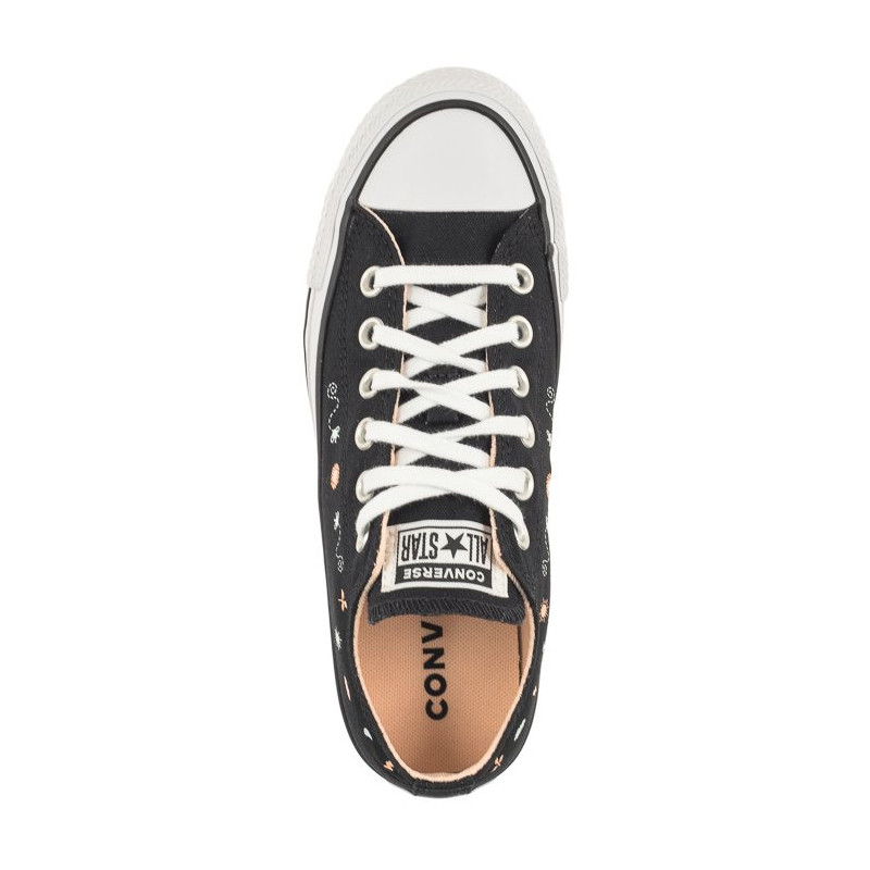 Converse CTAS Ox Black/Cheeky Coral/White A03520C (CO624-a) bateliai