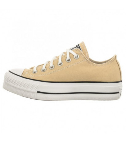 Converse CTAS Lift Ox Oat Milk/White/Black A03542C (CO606-b) bateliai