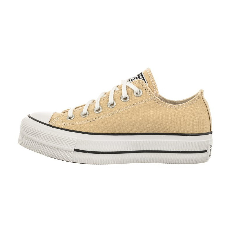 Converse CTAS Lift Ox Oat Milk/White/Black A03542C (CO606-b) bateliai