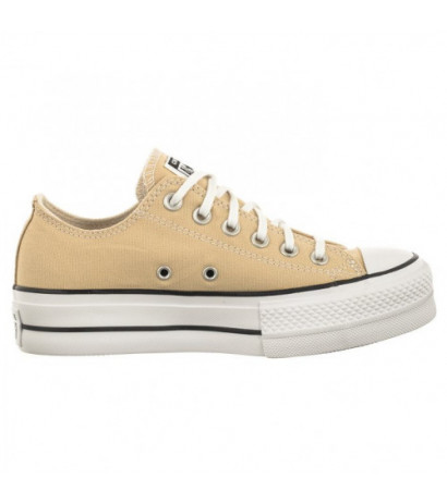 Converse CTAS Lift Ox Oat Milk/White/Black A03542C (CO606-b) bateliai