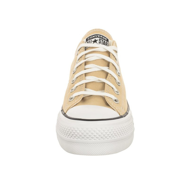 Converse CTAS Lift Ox Oat Milk/White/Black A03542C (CO606-b) bateliai