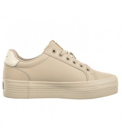 Calvin Klein Vulc Flatform Laceup Lth Pearl YW0YW01042 (CK306-a) bateliai