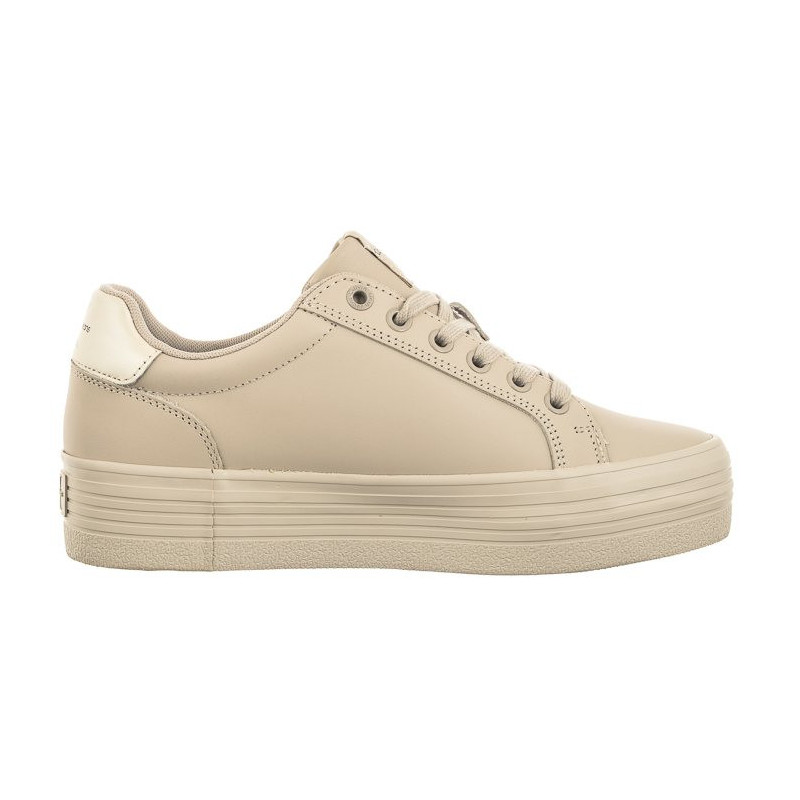 Calvin Klein Vulc Flatform Laceup Lth Pearl YW0YW01042 (CK306-a) bateliai