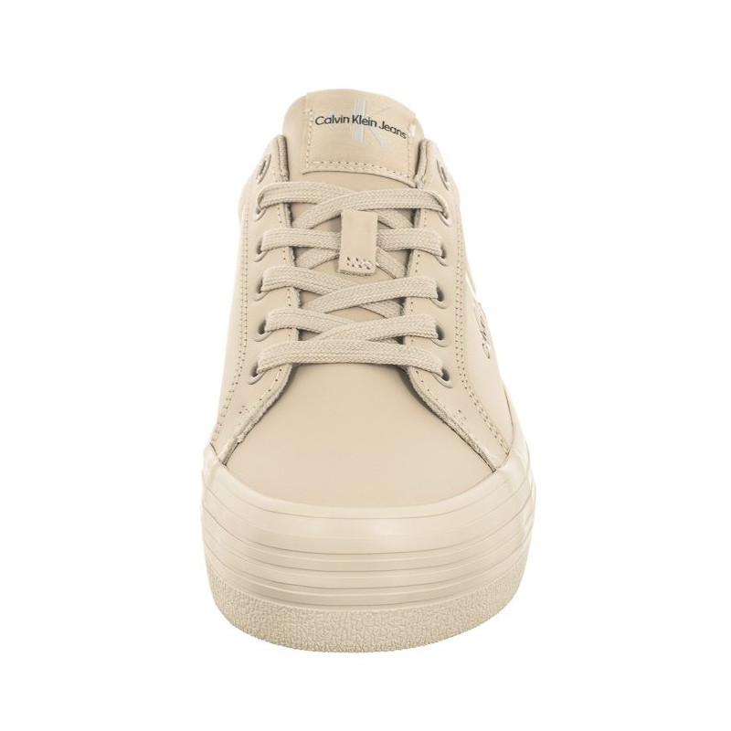 Calvin Klein Vulc Flatform Laceup Lth Pearl YW0YW01042 (CK306-a) bateliai