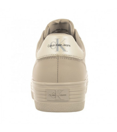 Calvin Klein Vulc Flatform Laceup Lth Pearl YW0YW01042 (CK306-a) bateliai