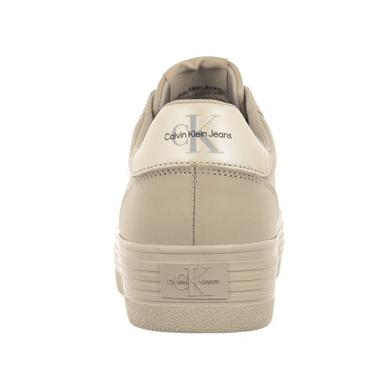 Calvin Klein Vulc Flatform Laceup Lth Pearl YW0YW01042 (CK306-a) bateliai