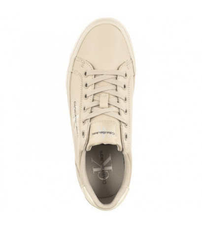 Calvin Klein Vulc Flatform Laceup Lth Pearl YW0YW01042 (CK306-a) bateliai