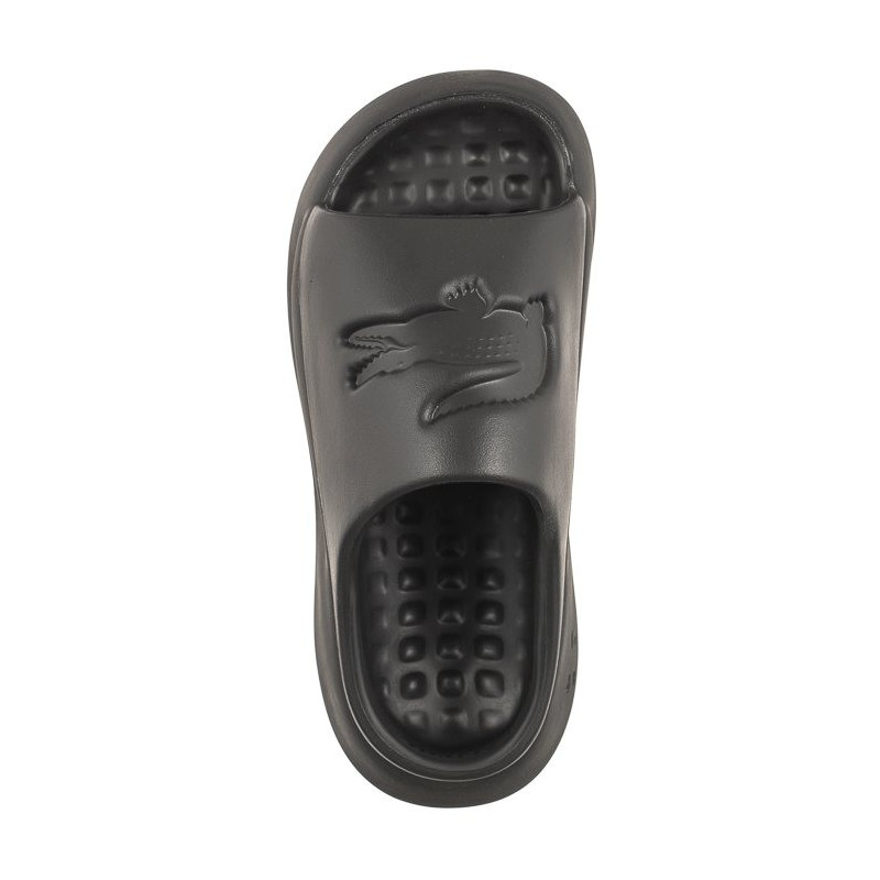 Lacoste Serve Slide 3.0 123 1 Cfa Blk/Blk Synthetic 745CFA000402H (LC429-a) Moteriški batai/šlepetės