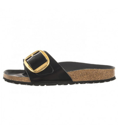 Birkenstock Madrid Big Buckle High-Shine Black 1022650 (BK238-a) Moteriški batai/šlepetės