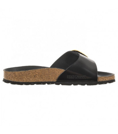 Birkenstock Madrid Big Buckle High-Shine Black 1022650 (BK238-a) Moteriški batai/šlepetės
