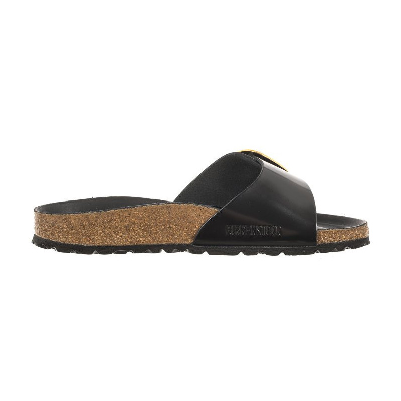Birkenstock Madrid Big Buckle High-Shine Black 1022650 (BK238-a) Moteriški batai/šlepetės