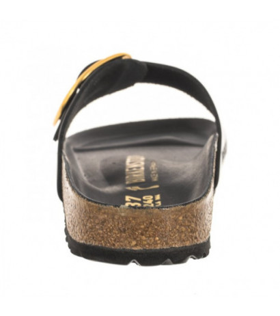 Birkenstock Madrid Big Buckle High-Shine Black 1022650 (BK238-a) Moteriški batai/šlepetės