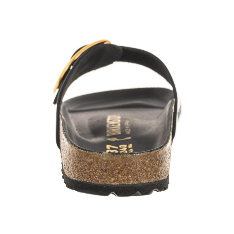 Birkenstock Madrid Big Buckle High-Shine Black 1022650 (BK238-a) Moteriški batai/šlepetės