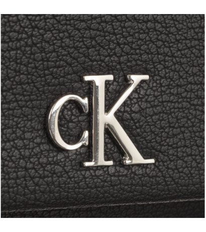Calvin Klein Minimal Monogram Med Trifold Black K60K610107 BDS (CK149-c) rankinė