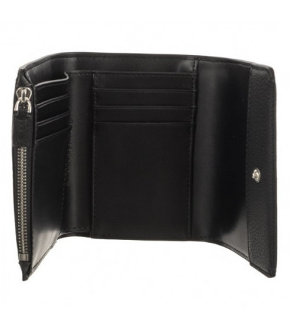 Calvin Klein Minimal Monogram Med Trifold Black K60K610107 BDS (CK149-c) rankinė