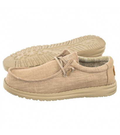 Hey Dude Wally Youth Basic Beige 40041-205 (HY10-b) bateliai