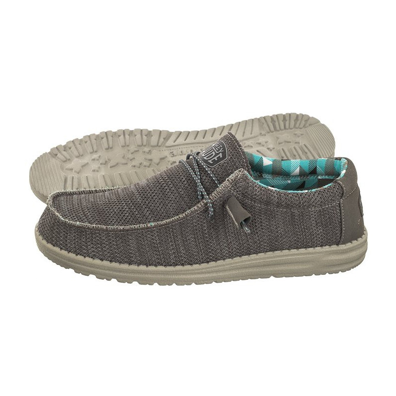 Hey Dude Wally Sox Charcoal 40019-025 (HY4-d) batai