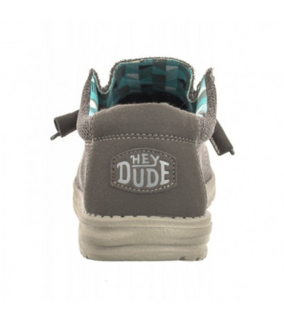 Hey Dude Wally Sox Charcoal 40019-025 (HY4-d) batai