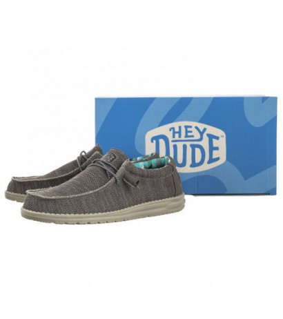 Hey Dude Wally Sox Charcoal 40019-025 (HY4-d) batai