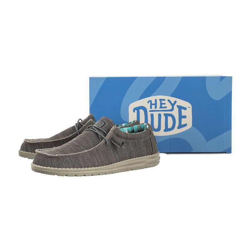 Hey Dude Wally Sox Charcoal 40019-025 (HY4-d) batai