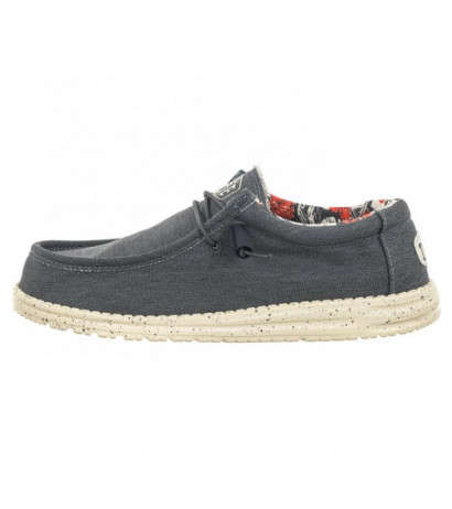 Hey Dude Wally Stretch Canvas Blue 40022-425 (HY13-a) batai