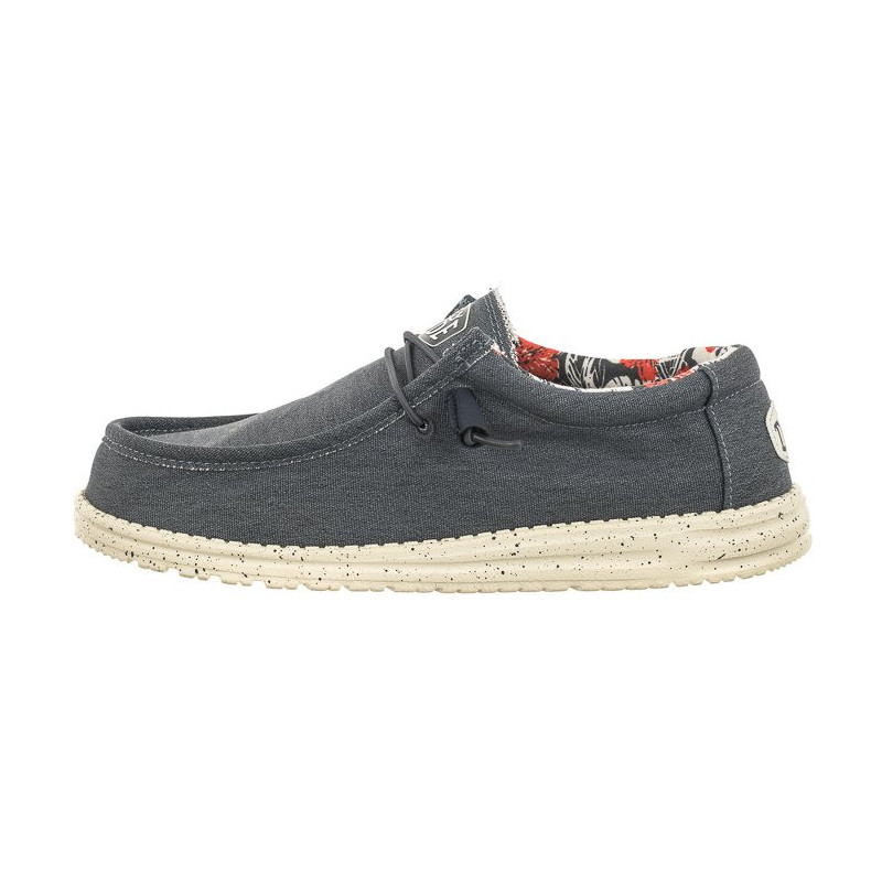 Hey Dude Wally Stretch Canvas Blue 40022-425 (HY13-a) batai