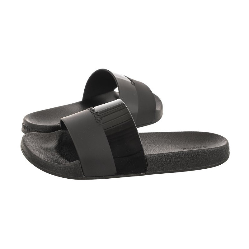Calvin Klein Pool Slide Ck Black HW0HW01783 BEH (CK311-a) šlepetės