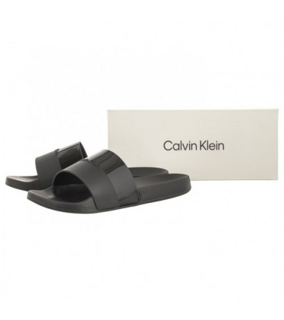 Calvin Klein Pool Slide Ck Black HW0HW01783 BEH (CK311-a) šlepetės