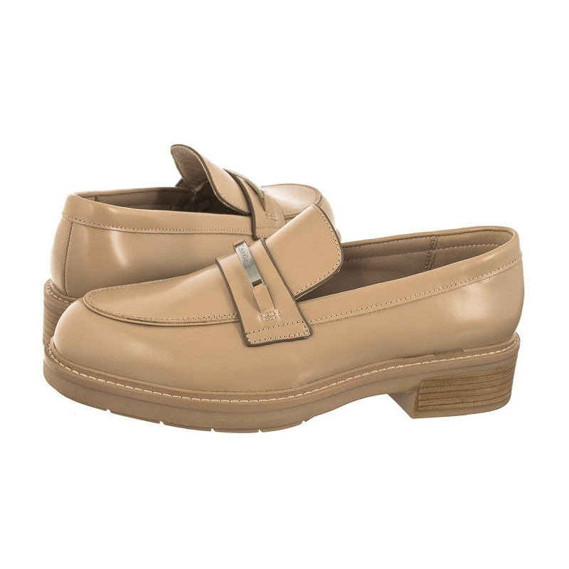 Calvin Klein Rubber Sole Loafer W/HW Ck Nude HW0HW01791 AB2 (CK312-b) batai