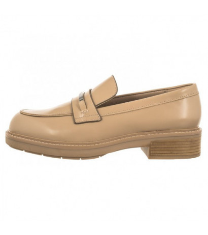 Calvin Klein Rubber Sole Loafer W/HW Ck Nude HW0HW01791 AB2 (CK312-b) batai