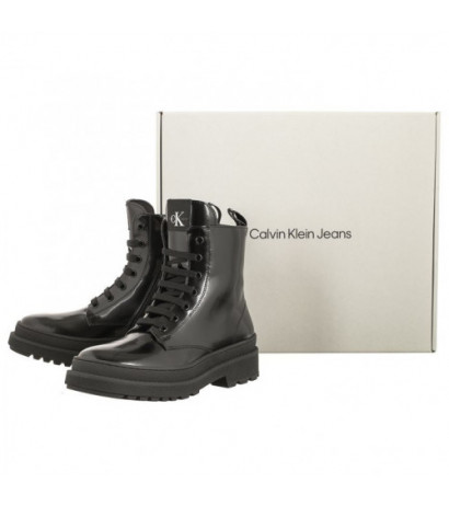 Calvin Klein Lace-Up Bootie V4A5-80703-1453 999 Black (CK315-a) batai