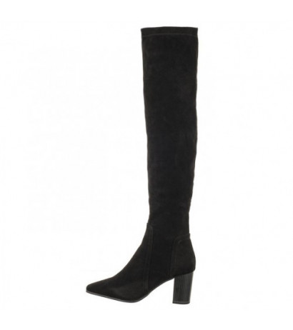 Caprice Czarne 9-25521-41 044 Black Stretch  (CP375-a) bateliai