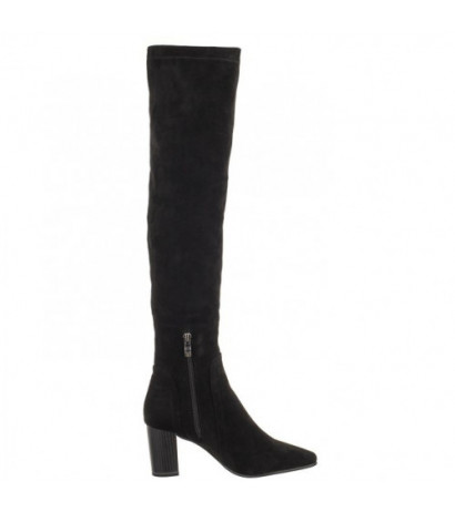 Caprice Czarne 9-25521-41 044 Black Stretch  (CP375-a) bateliai