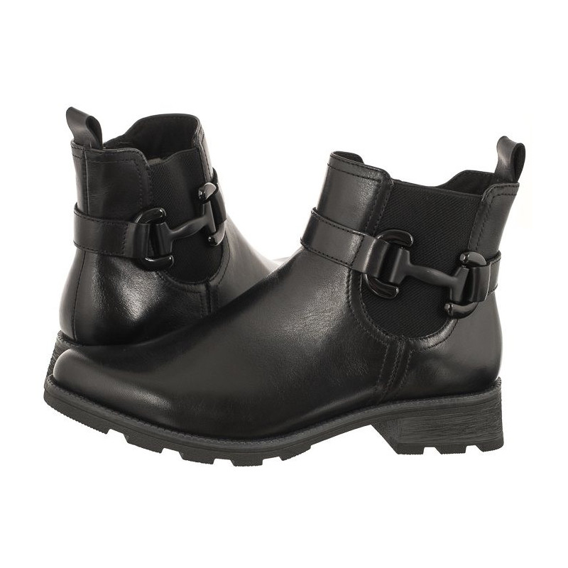 Caprice Czarne 9-25428-41 022 Black Nappa (CP379-a) batai