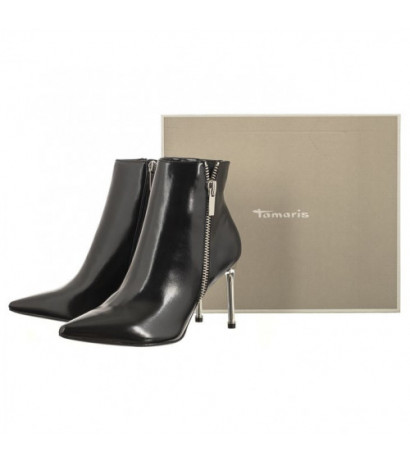 Tamaris Czarne 1-25310-41 001 Black (TM459-a) aukštakulniai
