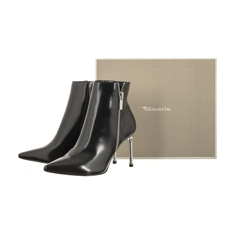 Tamaris Czarne 1-25310-41 001 Black (TM459-a) aukštakulniai