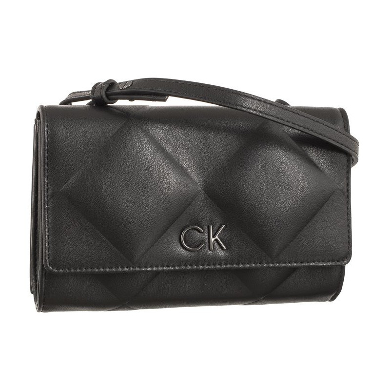 Calvin Klein Re-Lock Quilt Mini Bag Black K60K611086 BAX (CK334-a) rankinė