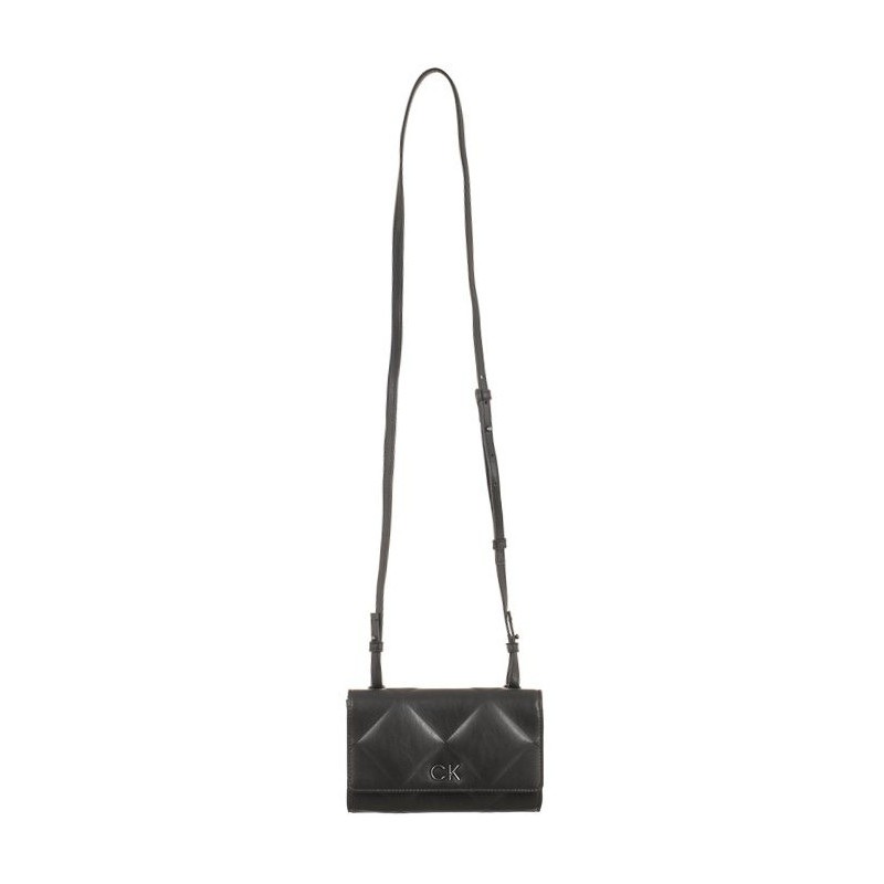 Calvin Klein Re-Lock Quilt Mini Bag Black K60K611086 BAX (CK334-a) rankinė